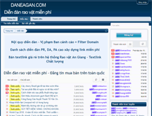 Tablet Screenshot of daneagan.com